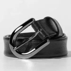 Retro Faith Leather Belt